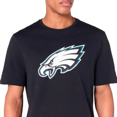 New Era Philadelphia Eagles Fekete Póló - Sportos ruházat New Era Philadelphia Eagles Fekete Póló - Sportos ruházat