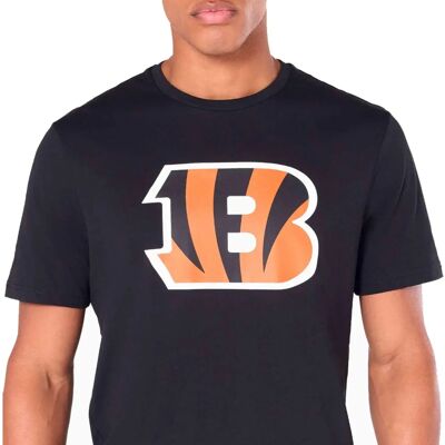 New Era Cincinnati Bengals Schwarzes T-Shirt - NFL Offiziell Regular Fit New Era Cincinnati Bengals Schwarzes T-Shirt - NFL Offiziell Regular Fit