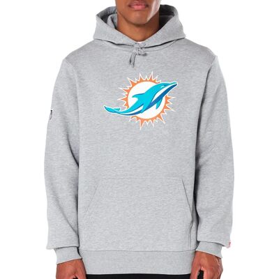 Felpa con Cappuccio Miami Dolphins Nfl - Uomo XS Grigia Felpa con Cappuccio Miami Dolphins Nfl - Uomo XS Grigia