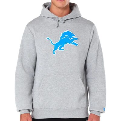 New Era Detroit Lions Hoodie - NFL Gray Hoodie New Era Detroit Lions Hoodie - NFL Gray Hoodie