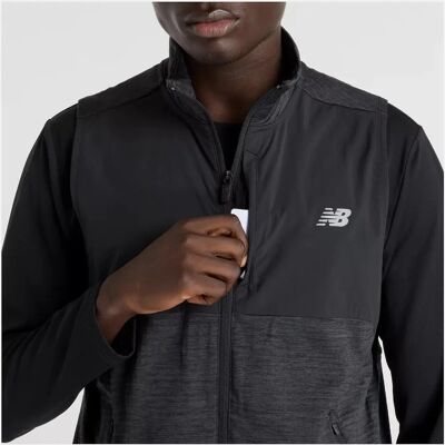 New Balance MV51200BK Heat Grid Vest - Black New Balance MV51200BK Heat Grid Vest - Black
