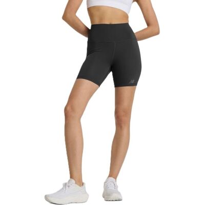 New Balance Harmony High Rise Shorts - Feuchtigkeitsableitend Schwarz New Balance Harmony High Rise Shorts - Feuchtigkeitsableitend Schwarz