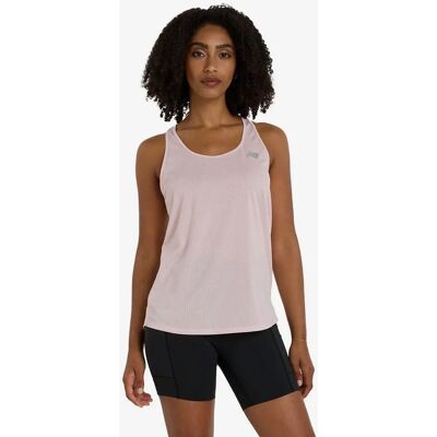 Débardeur Rose New Balance Athletics - T-Shirt - Publicité Débardeur Rose New Balance Athletics - T-Shirt - Publicité