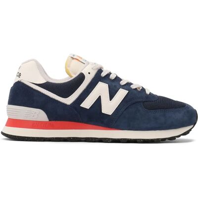 New Balance 574 Unisex - marine met zeezout New Balance 574 Unisex - marine met zeezout