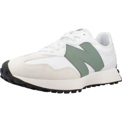 Chaussures New Balance 327 - Unisexe - Blanc/Vert/Beige - Publicité Chaussures New Balance 327 - Unisexe - Blanc/Vert/Beige - Publicité