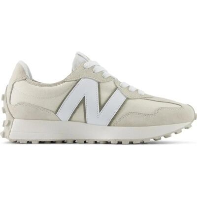Zapatillas Mesh U327 de New Balance - Blanco/Beige - Hombre Zapatillas Mesh U327 de New Balance - Blanco/Beige - Hombre