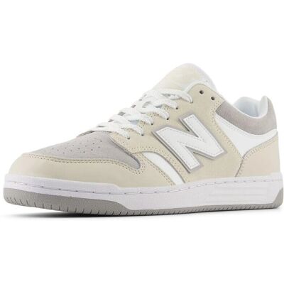 New Balance BB480LGW - Beigefarbene Trainers New Balance BB480LGW - Beigefarbene Trainers