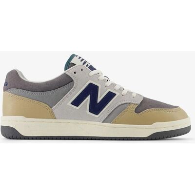 Baskets en cuir New Balance 480 - Castlerock/Marron - Homme - Taille 6 UK - Publicité Baskets en cuir New Balance 480 - Castlerock/Marron - Homme - Taille 6 UK - Publicité