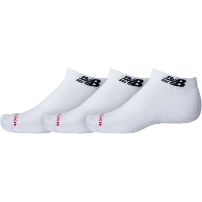 New Balance NB Everyday Lowcut Sportstrumpor - 3 par - Vit New Balance NB Everyday Lowcut Sportstrumpor - 3 par - Vit