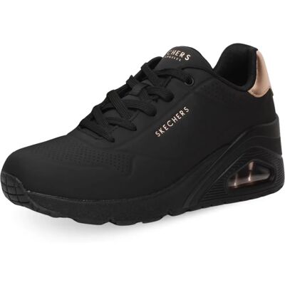 Skechers Uno Wedge - Hi Steps Czarny - Buty sportowe Skechers Uno Wedge - Hi Steps Czarny - Buty sportowe