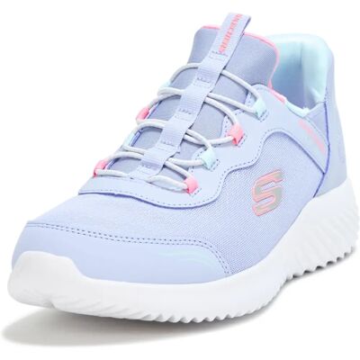 Skechers Unisex Gyerekek Lila Slip-in Cipő - Mindennapi Skechers Unisex Gyerekek Lila Slip-in Cipő - Mindennapi