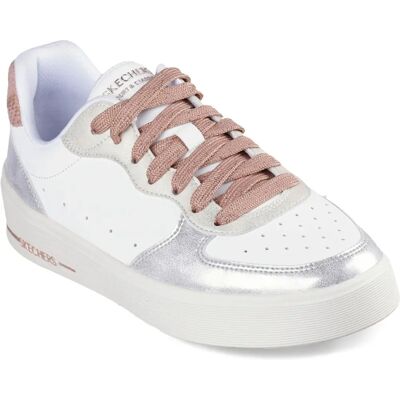 Baskets Skechers Blanches - Soft Metals - EU 40 - Publicité Baskets Skechers Blanches - Soft Metals - EU 40 - Publicité