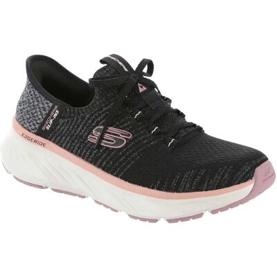 Skechers Edgeride Impression Scarpe da corsa Relaxed Fit Nero/Rosa Skechers Edgeride Impression Scarpe da corsa Relaxed Fit Nero/Rosa