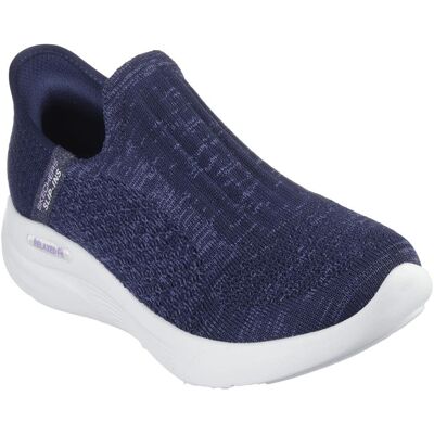 Skechers Dames Slip-Ins: Relaxed Fit - Marineblauw - Casual Sneakers Skechers Dames Slip-Ins: Relaxed Fit - Marineblauw - Casual Sneakers