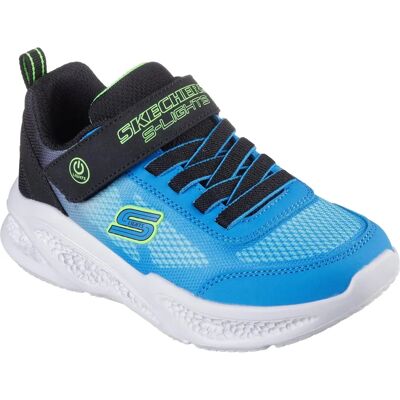 Skechers Jungen Meteor-Lights Turnschuhe - Schwarz/Blau - Casual Leuchtende Schuhe Skechers Jungen Meteor-Lights Turnschuhe - Schwarz/Blau - Casual Leuchtende Schuhe