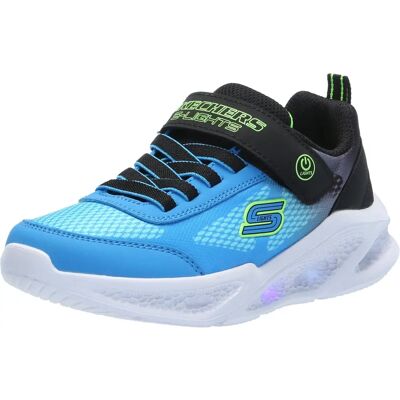 Skechers Niños Meteor-Lights Krendo - Negro/Azul - Zapatillas Skechers Niños Meteor-Lights Krendo - Negro/Azul - Zapatillas