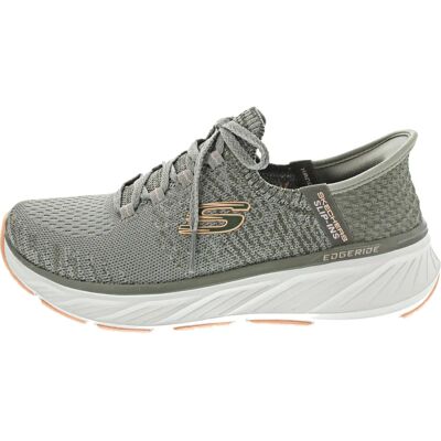 Skechers Edgeride Impression Graubraune Damen-Sneaker Skechers Edgeride Impression Graubraune Damen-Sneaker