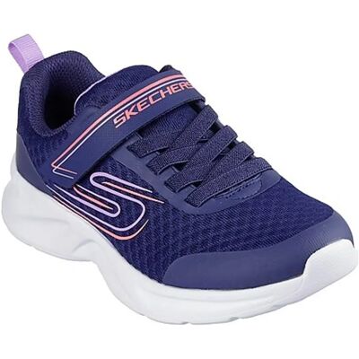Baskets pour Filles Skechers Dynamatic Marine/Lavande - Enfants - Publicité Baskets pour Filles Skechers Dynamatic Marine/Lavande - Enfants - Publicité