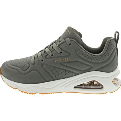Skechers Tres air Uno Szare damskie sneakers na cały rok - Buty Skechers Tres air Uno Szare damskie sneakers na cały rok - Buty