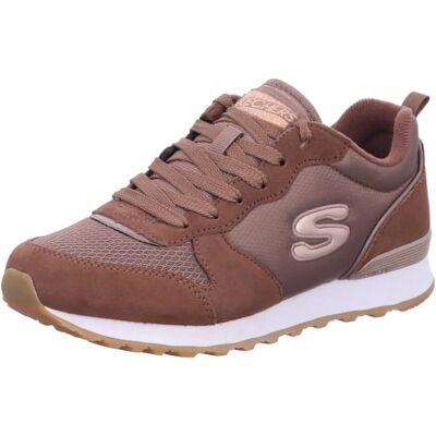 Skechers OG 85 Goldn Gurl Vintage Sneakers - Bruin - Sportief, Retro Stijl Skechers OG 85 Goldn Gurl Vintage Sneakers - Bruin - Sportief, Retro Stijl