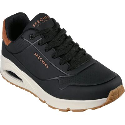 Skechers Heren Zwarte Uno Sportschoenen - Schoenen Skechers Heren Zwarte Uno Sportschoenen - Schoenen