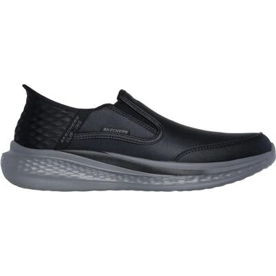 Chaussures Skechers Noires Slade Cooper - Décontracté Slip-On - Publicité Chaussures Skechers Noires Slade Cooper - Décontracté Slip-On - Publicité