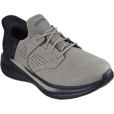 Skechers Uomo Slip In Slade Macklin - Grigio - Scarpe Skechers Uomo Slip In Slade Macklin - Grigio - Scarpe
