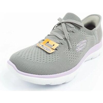 Skechers Summits New Daily Szary/Liliowy - Buty sportowe Skechers Summits New Daily Szary/Liliowy - Buty sportowe