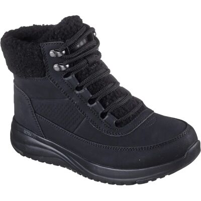 Skechers Damen On-the-GO Stellar Wasserdichte Wanderstiefel - Schwarz - Größe 5.5 Skechers Damen On-the-GO Stellar Wasserdichte Wanderstiefel - Schwarz - Größe 5.5
