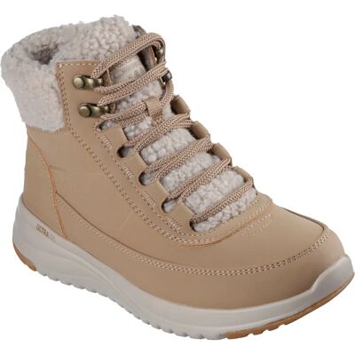Skechers Damen Wasserdichte Schnürstiefeletten - Kastanienbraun - Modell 144756/CSNT Skechers Damen Wasserdichte Schnürstiefeletten - Kastanienbraun - Modell 144756/CSNT