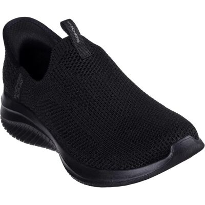 Skechers Ultra Flex 3.0 Black Slip-in Sneakers - Comfort Skechers Ultra Flex 3.0 Black Slip-in Sneakers - Comfort