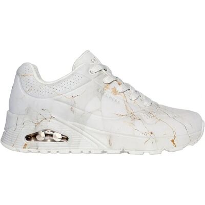 Skechers Białe/Złote Street Uno Buty - Buty Skechers Białe/Złote Street Uno Buty - Buty