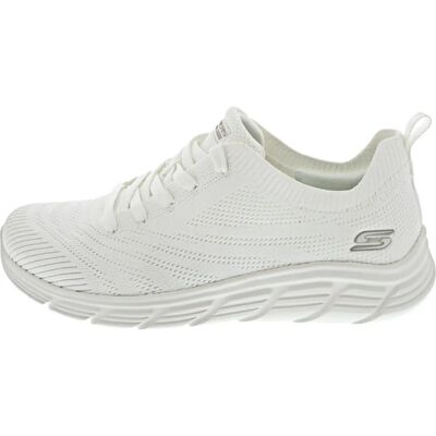 SKECHERS BOBS B FLEX LO-GRACEFUL STRIDE - Baskets, blanc, semelle EVA légère - Publicité SKECHERS BOBS B FLEX LO-GRACEFUL STRIDE - Baskets, blanc, semelle EVA légère - Publicité