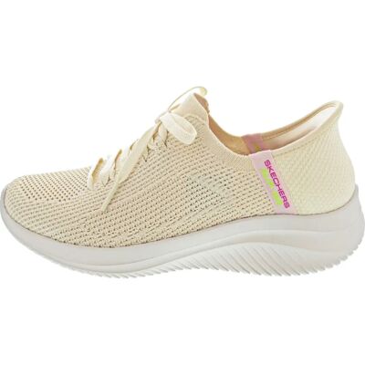 Skechers Beige Slip-On Sneakers - Ultra Flex 3.0 - Elevated Motion Skechers Beige Slip-On Sneakers - Ultra Flex 3.0 - Elevated Motion