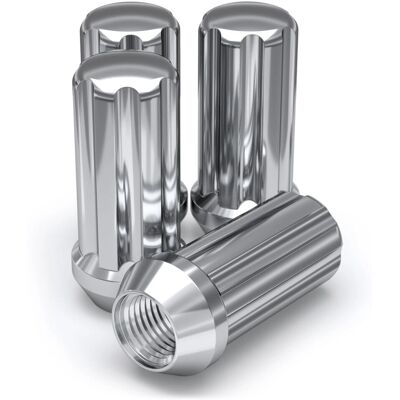 White Knight - 3809L-4 - Chrome - Lug Nut White Knight - 3809L-4 - Chrome - Lug Nut