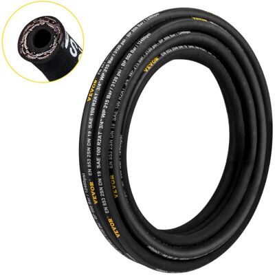 Mophorn - 3/4x50ft - 3120 PSI - two steel braids - Hydraulic Hose Mophorn - 3/4x50ft - 3120 PSI - two steel braids - Hydraulic Hose