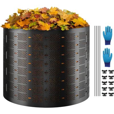 Vevor Kompostbehälter 220 Gallon - Outdoor Expanderbar - Leicht aufzubauen Vevor Kompostbehälter 220 Gallon - Outdoor Expanderbar - Leicht aufzubauen
