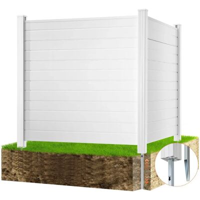 Vevor Vinyl Privacy Fence Panels - Outdoor Privacy Screen Vevor Vinyl Privacy Fence Panels - Outdoor Privacy Screen