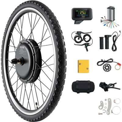 Vevor E-Bike Umbausatz - 1000W, 50 Nm, 650x650x190mm Vevor E-Bike Umbausatz - 1000W, 50 Nm, 650x650x190mm