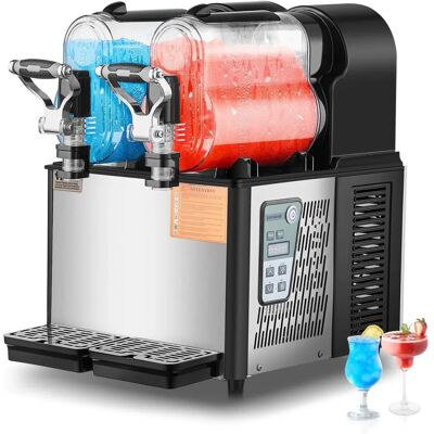 Vevor Vevor Máquina de Bebidas Congeladas 3Lx2 Doble Tanque Vevor Vevor Máquina de Bebidas Congeladas 3Lx2 Doble Tanque