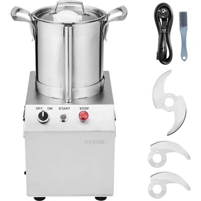 Vevor Küchenmaschine - 4L Edelstahl, S-Klingen, Schnelles Zerkleinern Vevor Küchenmaschine - 4L Edelstahl, S-Klingen, Schnelles Zerkleinern