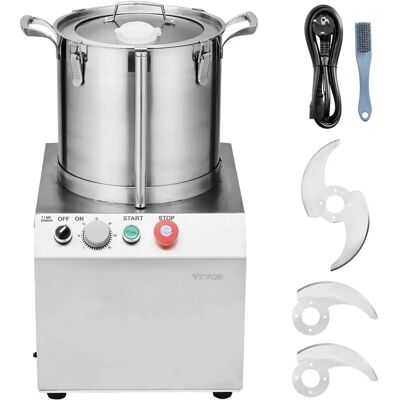 Vevor Robot de cuisine & Hachoir à légumes - Capacité 15L acier inoxydable - Publicité Vevor Robot de cuisine & Hachoir à légumes - Capacité 15L acier inoxydable - Publicité