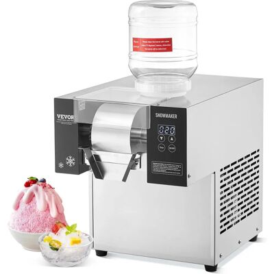 Vevor Machine à glace en flocons de neige - Acier inoxydable - 375LBS/24H - Machine commerciale à glace - Publicité Vevor Machine à glace en flocons de neige - Acier inoxydable - 375LBS/24H - Machine commerciale à glace - Publicité