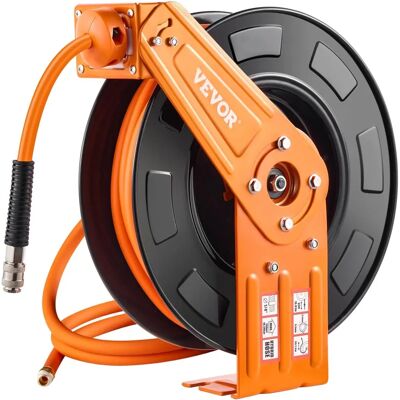 Vevor Opvouwbare Luchtslanghaspel - 65 Ft Hybride - Max 300PSI Vevor Opvouwbare Luchtslanghaspel - 65 Ft Hybride - Max 300PSI