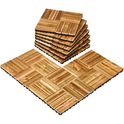 Vevor Carreaux de Terrasse en Pin Camphre, 10 Pièces, Étanches, 12x12" - Revêtement de Sol Toutes Saisons - Publicité Vevor Carreaux de Terrasse en Pin Camphre, 10 Pièces, Étanches, 12x12" - Revêtement de Sol Toutes Saisons - Publicité