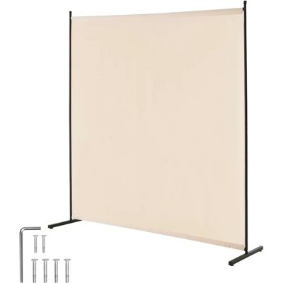 Vevor Diviseur de pièce à panneau unique - Écran de confidentialité intérieur - Beige - Publicité Vevor Diviseur de pièce à panneau unique - Écran de confidentialité intérieur - Beige - Publicité