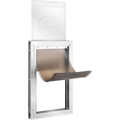 Porta per animali VEVOR - Cornice in alluminio e chiusura magnetica - Bianco Porta per animali VEVOR - Cornice in alluminio e chiusura magnetica - Bianco