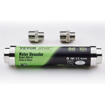 Vevor Water Descaler - 18 GPM, Salt-Free, Physical Scale Prevention Vevor Water Descaler - 18 GPM, Salt-Free, Physical Scale Prevention
