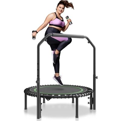 Vevor Mini Trampolin - 40 Zoll, Faltbar, 150kg Max, Verstellbarer Griff Vevor Mini Trampolin - 40 Zoll, Faltbar, 150kg Max, Verstellbarer Griff