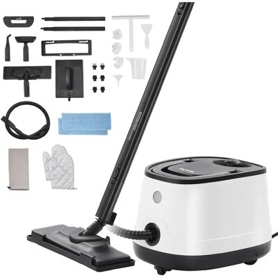 Vevor Nettoyeur à Vapeur - Steamer Puissant Multifonction avec Accessoires - Publicité Vevor Nettoyeur à Vapeur - Steamer Puissant Multifonction avec Accessoires - Publicité